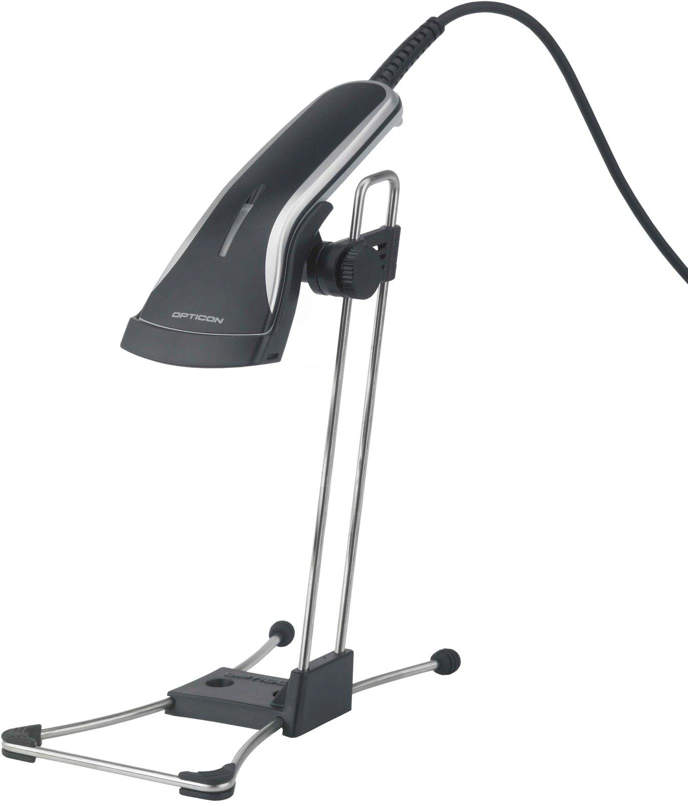Opticon OPR-2001 lazerinis skaitytuvas su stovu, USB-HID, juodas