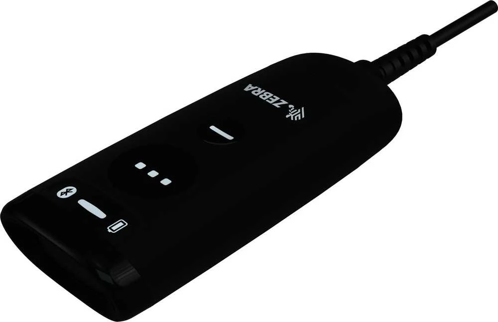Skaitytuvas kodów kreskowych Zebra Zebra CS60 Rankinis brūkšninių kodų skaitytuvas 1D/2D LED Juodas