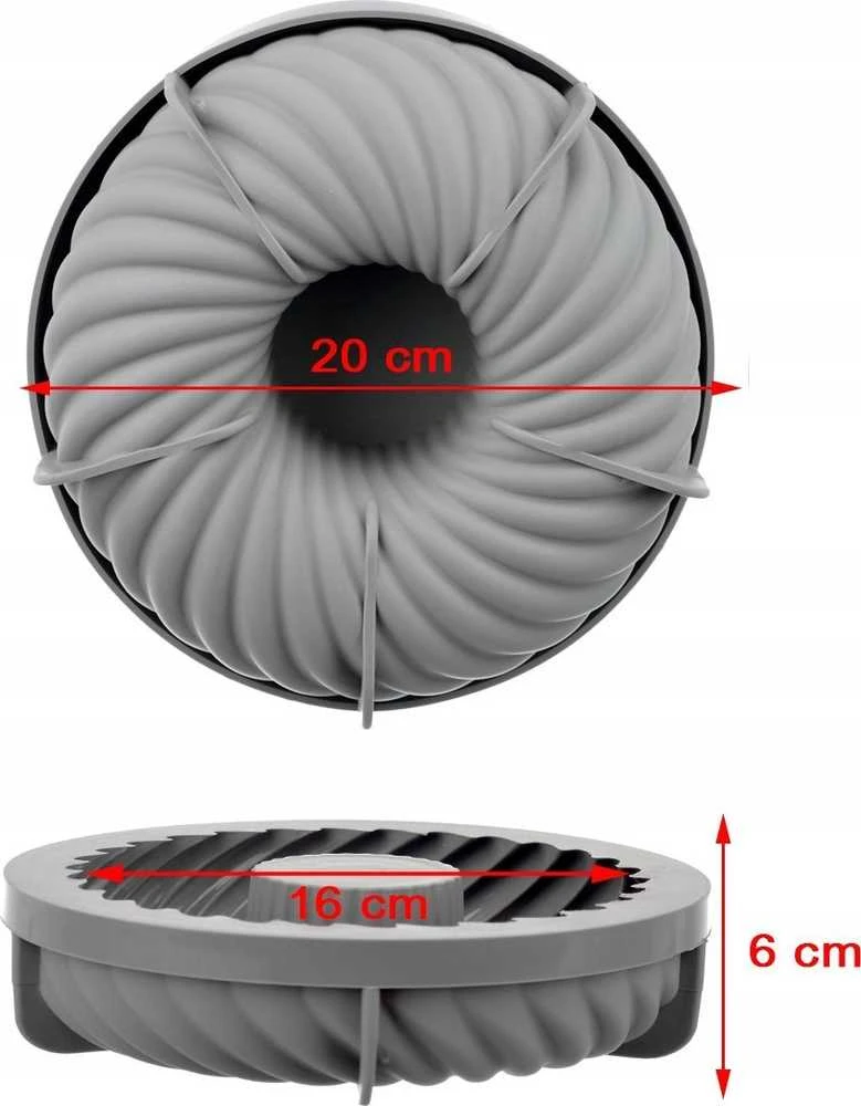 Silikoninė kepimo forma „Brunbeste“ 20 cm 3604