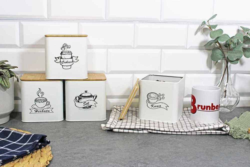 „Brunbeste“ virtuvės indeliai Rinkinys 4 biriems produktams (4264)