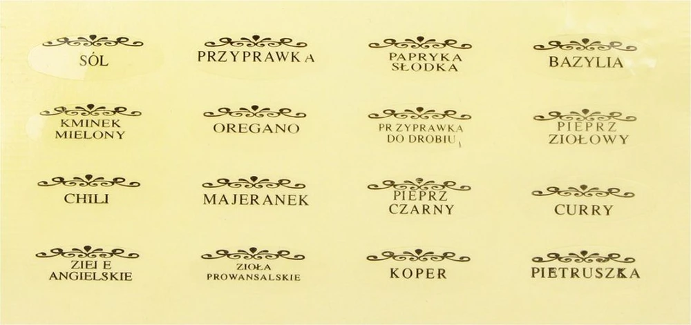 Brunbeste Stojak Obrotowy Na Przyprawy 16 Pojemników 2735