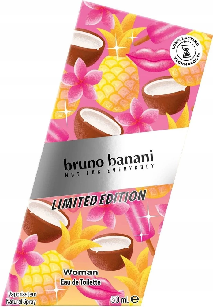 Bruno Banani Woman Summer Limited Edition tualetinio vandens purškiklis 50ml