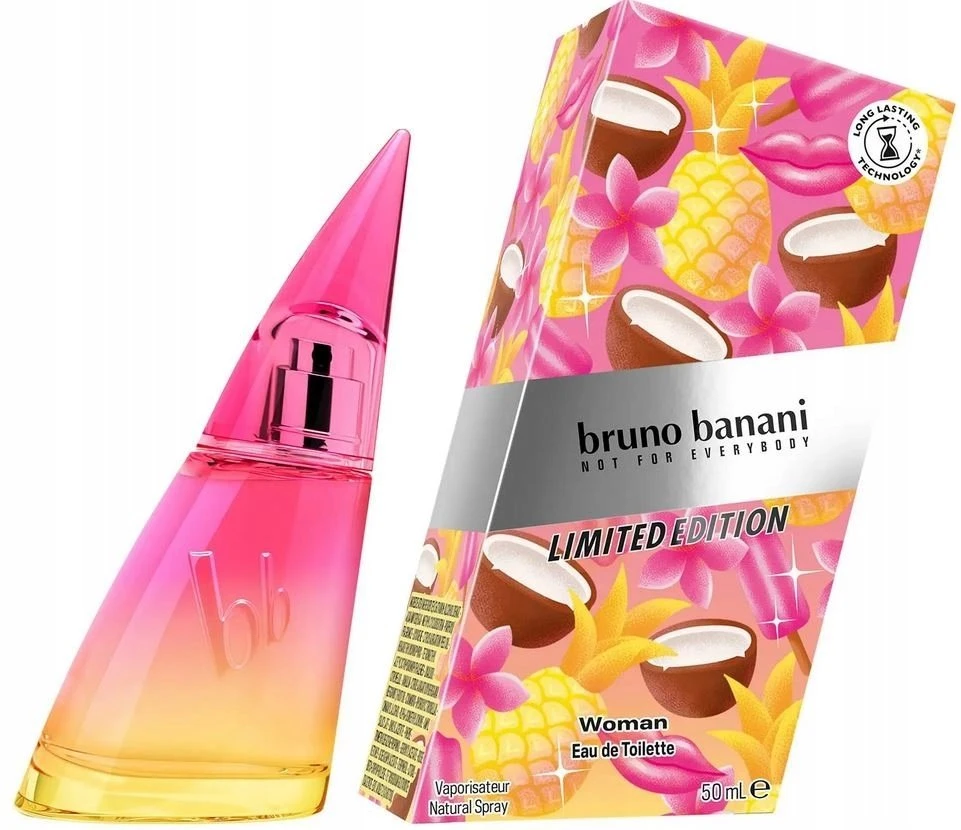 Bruno Banani Woman Summer Limited Edition tualetinio vandens purškiklis 50ml