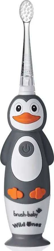 Dantų šepetėlis Brush-baby Wild Ones Penguin