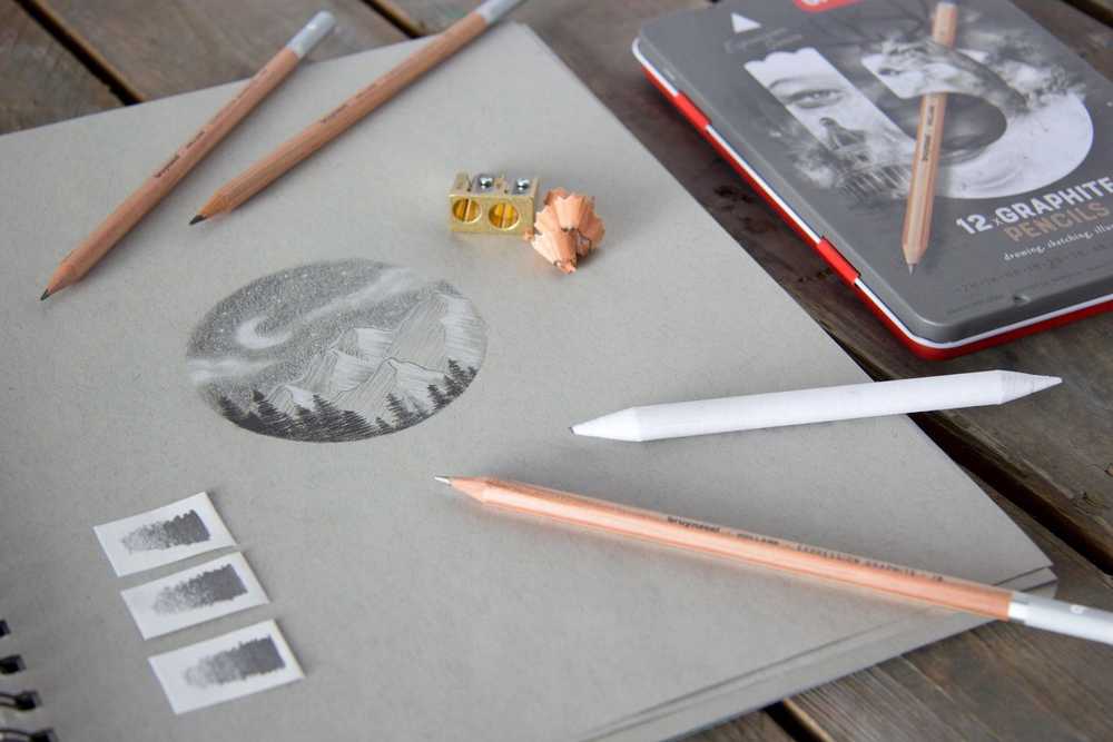BRUYNZEEL SAKURA Bruynzeel Design Graphite 9B grafito pieštukai