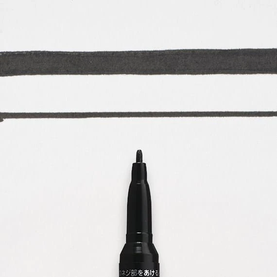 BRUYNZEEL SAKURA Sakura Pen-touch Medium Juodas