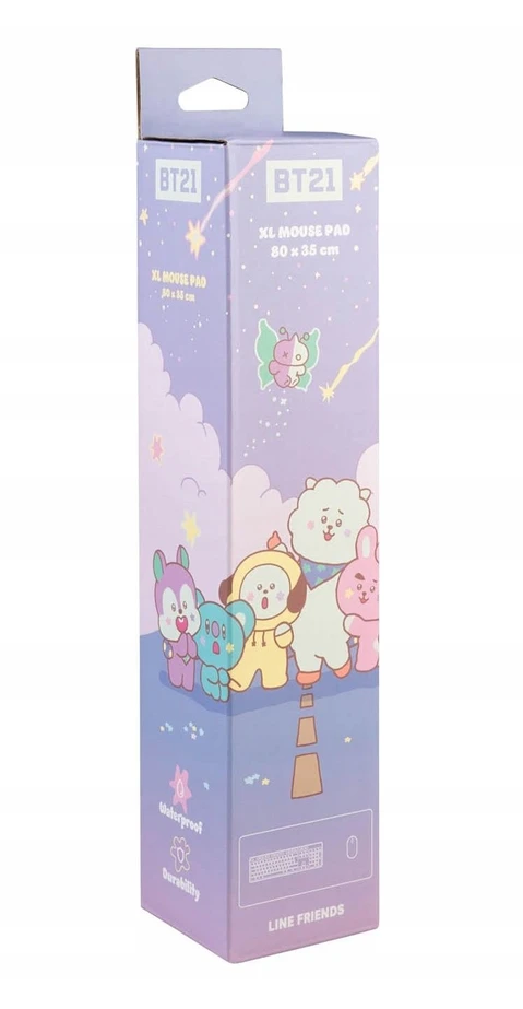 Kilimėlis BT21 - Gaming/Desk Mat XXL (80 x 35 cm)