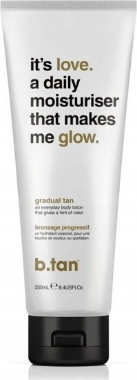 b. Tan it´s love a daily moisturizer 236ml gradual tan lotion