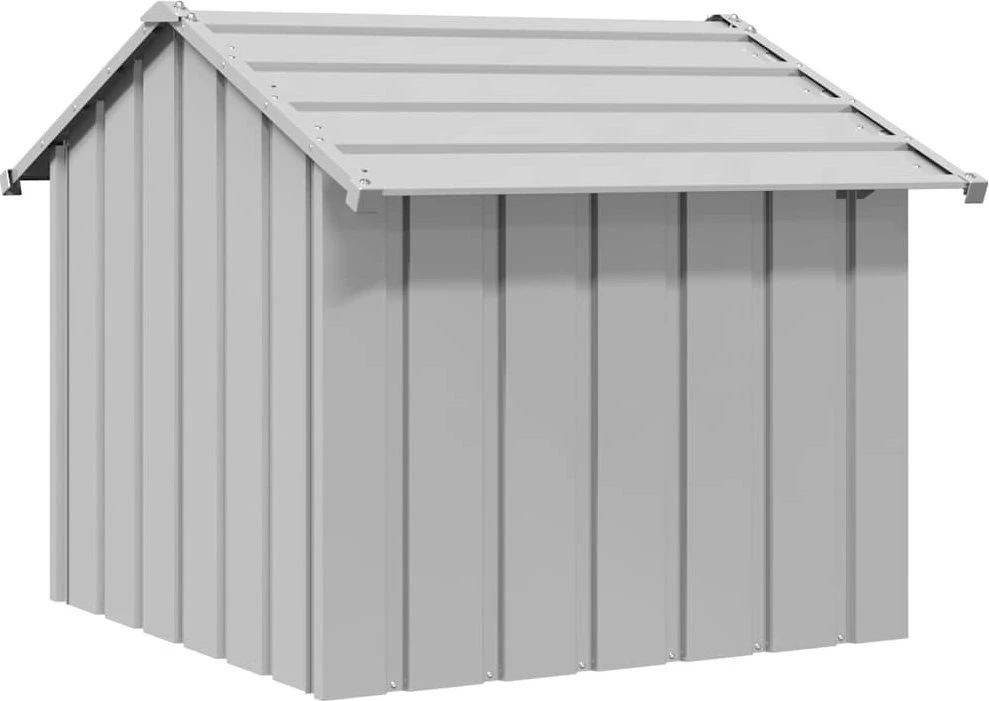 šunų namelis su stogu 85x107x81 cm cinkuoto plieno