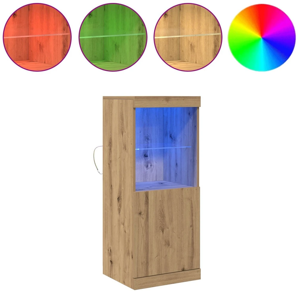 LED Bufetas Amatininkų ąžuolas 41 x 37 x 100 cm