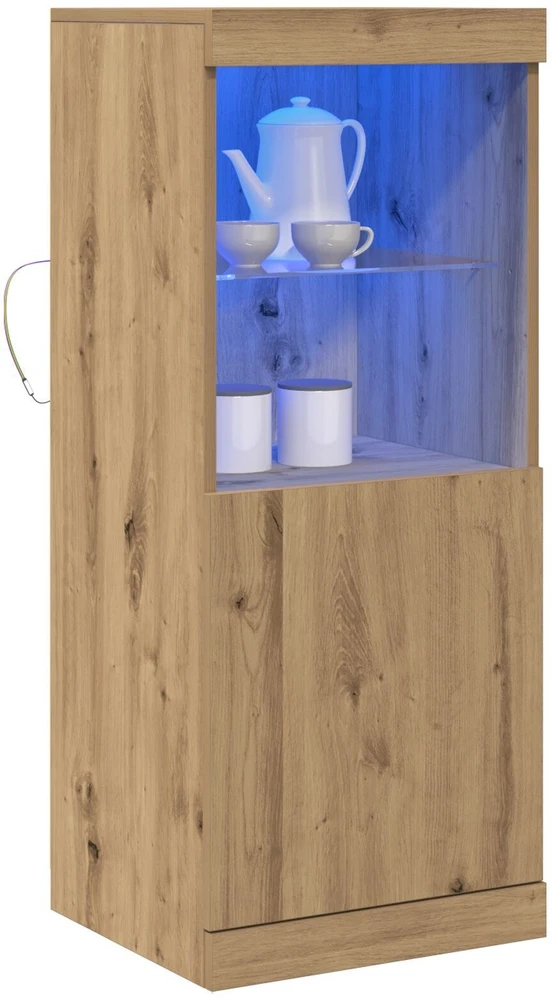 LED Bufetas Amatininkų ąžuolas 41 x 37 x 100 cm