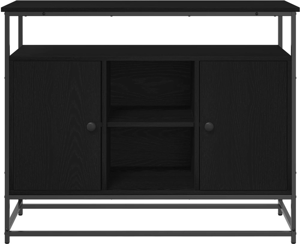 Kabalas Juodas ąžuolas 100 x 35 x 80 cm Apdirbta mediena