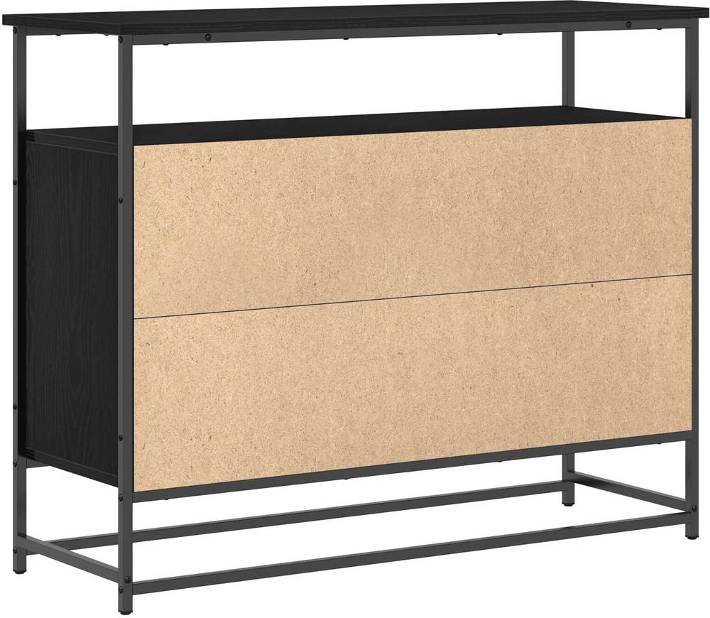Kabalas Juodas ąžuolas 100 x 35 x 80 cm Apdirbta mediena