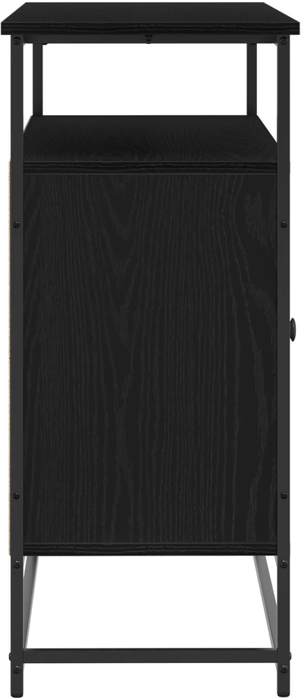 Kabalas Juodas ąžuolas 100 x 35 x 80 cm Apdirbta mediena