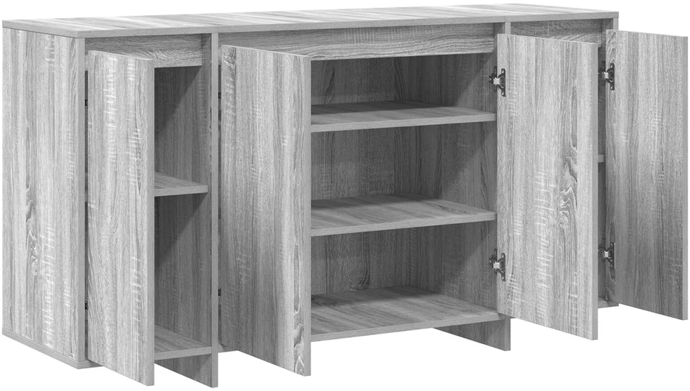 Kabalas Pilkas Sonoma 135 x 41 x 75 cm Apdirbta mediena