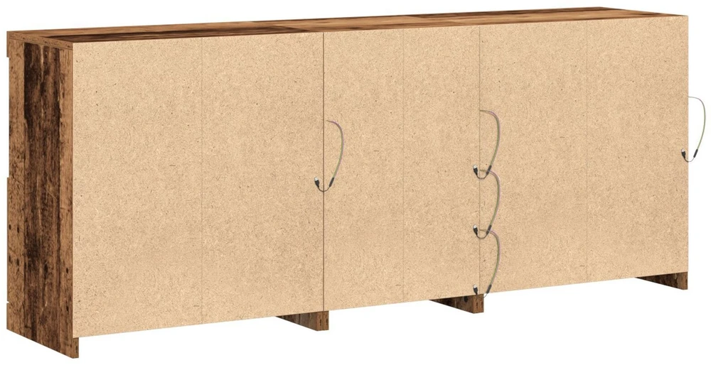 LED Bufetas Senas medis 162 x 37 x 67 cm Apdirbta mediena
