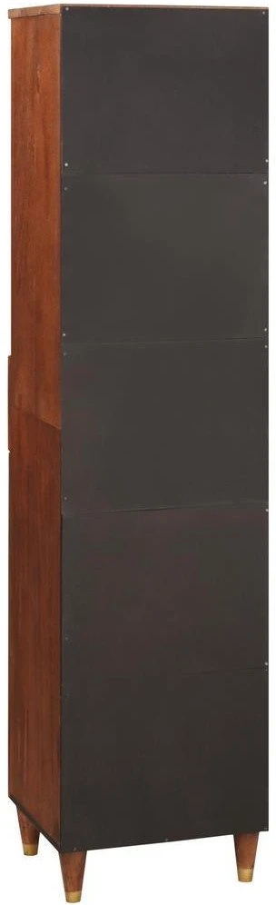Kabalas su stalčių Ruda 38 x 33,5 x 160 cm Kietas mango medis
