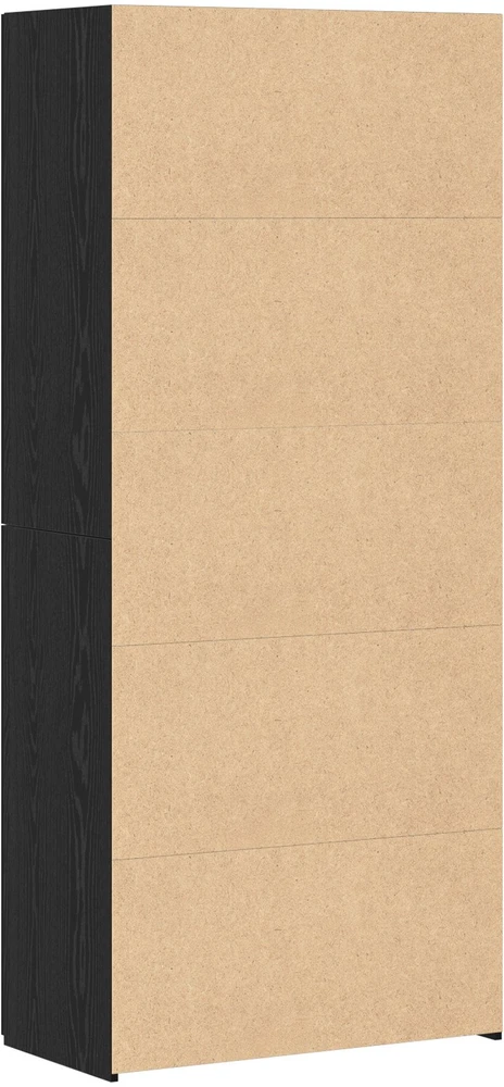 Aukštas spintelė Juodas ąžuolas 80 x 42 x 185 cm