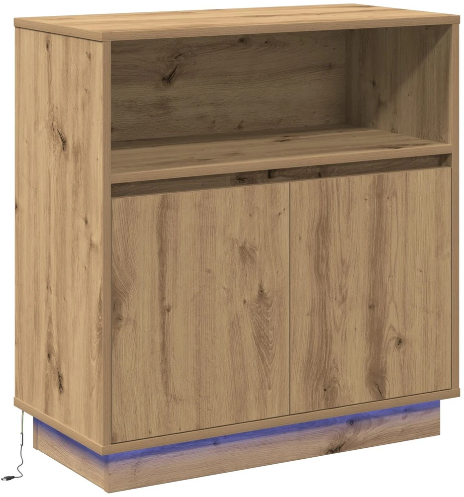 LED Bufetas Amatininkų ąžuolas 71 x 34,5 x 75 cm