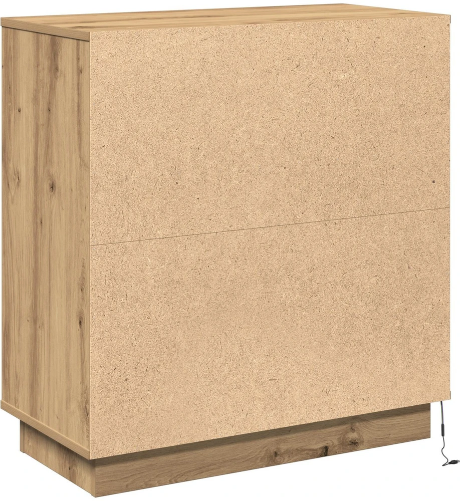LED Bufetas Amatininkų ąžuolas 71 x 34,5 x 75 cm