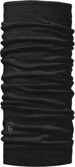 Kaklaskarė BUFF Lightweight Merino Wool Solid Juodas