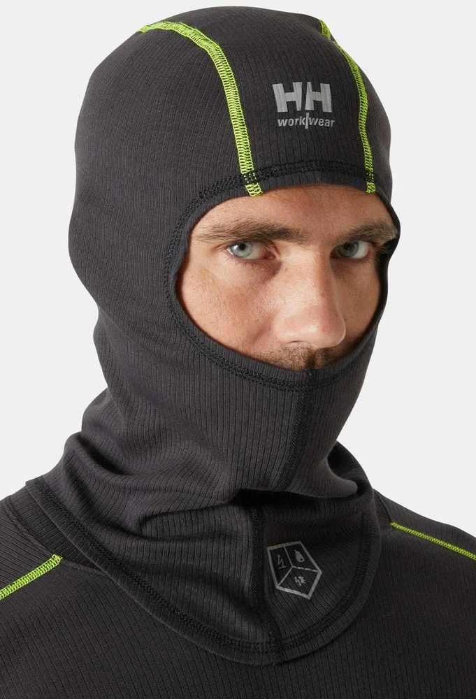Buff Fyre ugniai atsparus balaklava, daugiaspalvė juodmedžio spalva