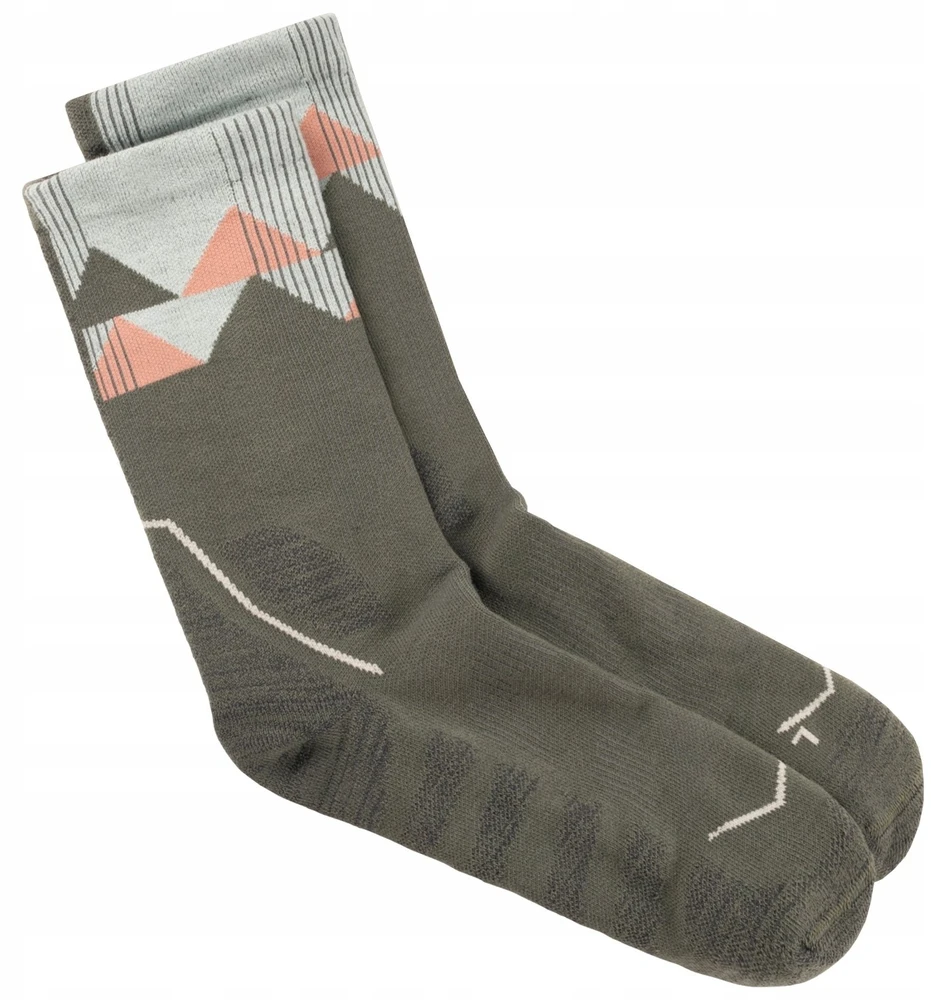 Kojinės Buff THERMONET® CREW SOCKS TC BEETLE Žalias L