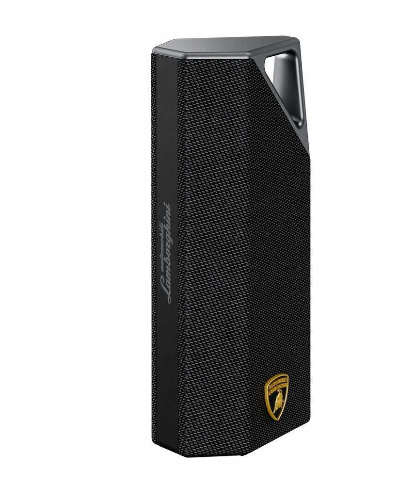 Garsiakalbis Bugani Brief Lamborghini co-branded Juodai-sidabrinė