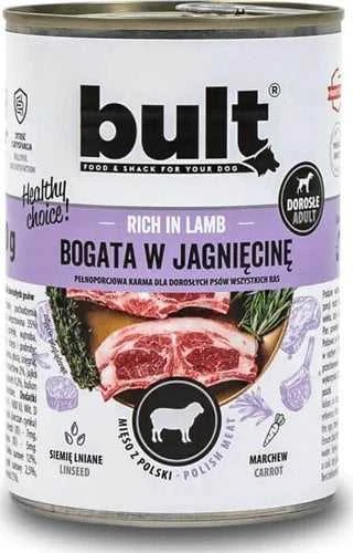 BULT Praturtintas ėriena - Šlapias šunų ėdalas - 800g