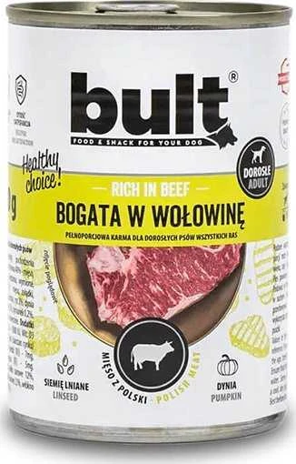 BULT Praturtintas jautiena - Šlapias šunų ėdalas - 800g