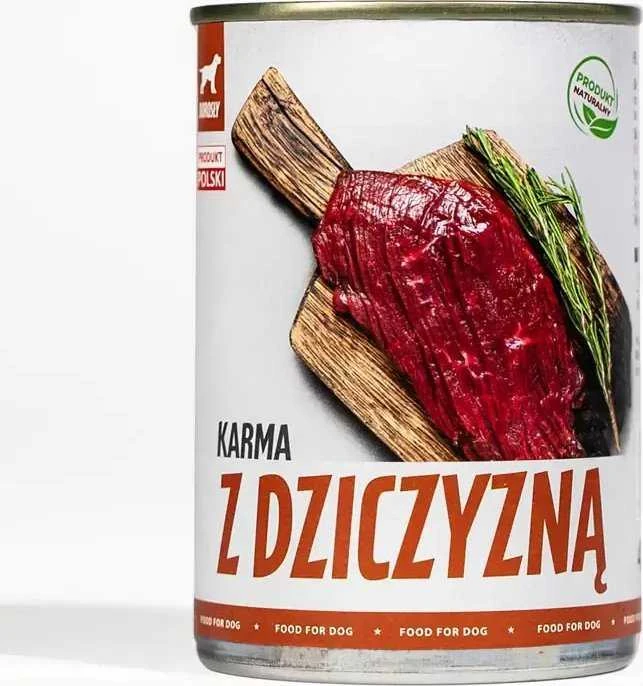TufTuf TUF TUF elnienos maistas - šlapias šunų maistas - 800g