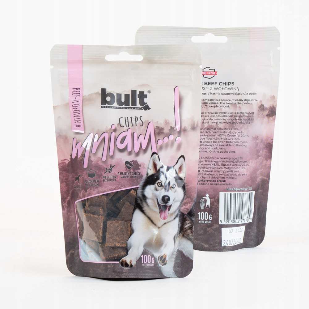 BULT jautiena chips - dog treat - 100g
