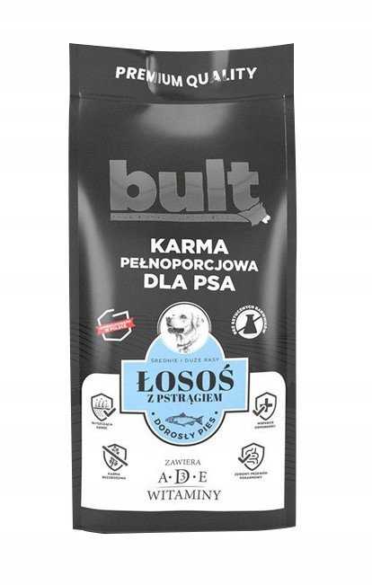Šunų Maistas - BULT Lašiša su Upėtakiu Be Grūdų Sausas Maistas 3kg
