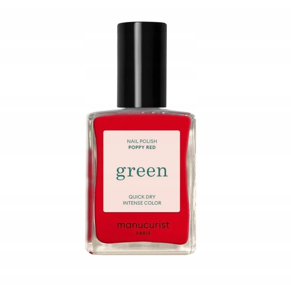 Manucurist Žalias Nagų lakas lakier do paznokci Poppy Raudona 15ml