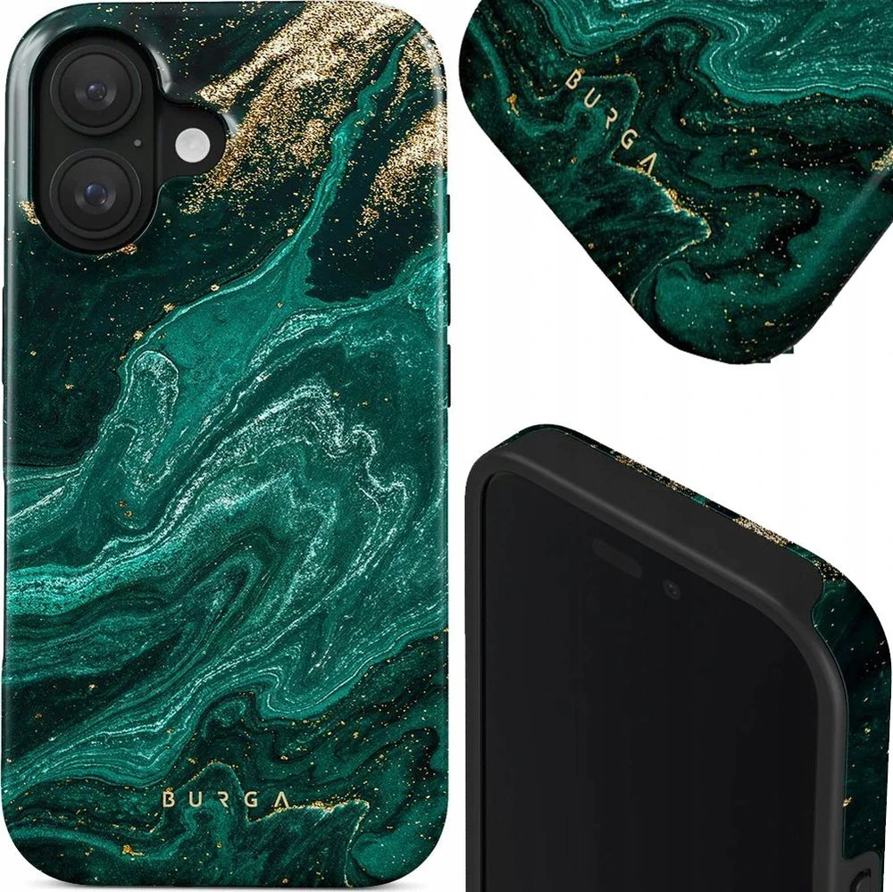 Burga Emerald Pool Tough Magsafe dėklas, skirtas iPhone 16