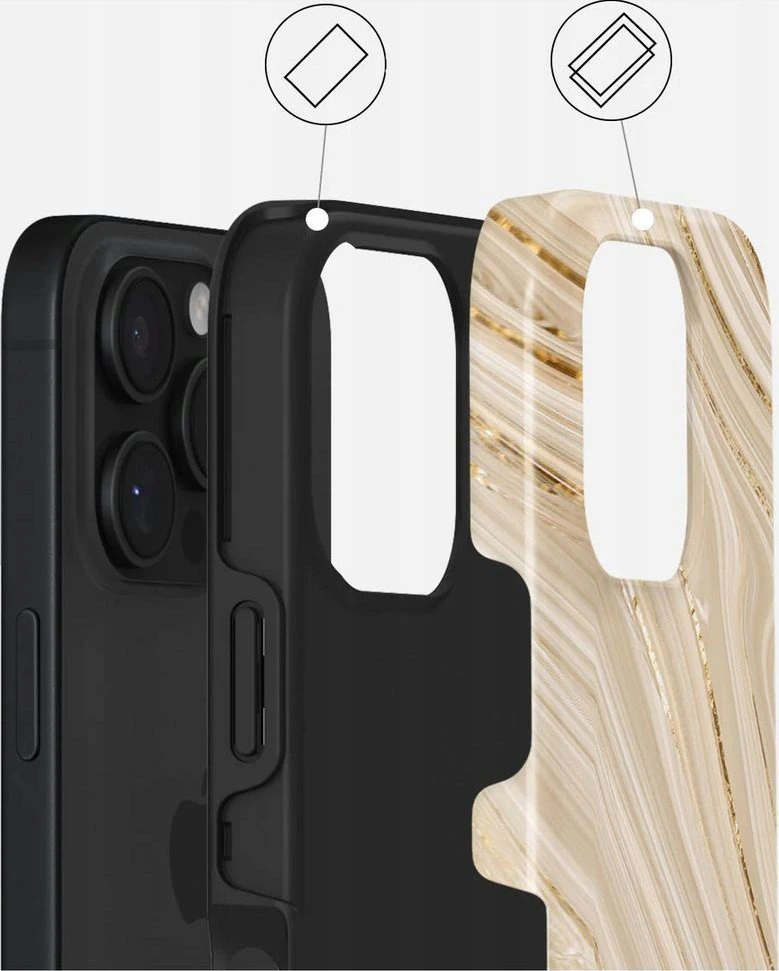 „Burga Full Glam Tough Magsafe“ dėklas, skirtas „iPhone 16 Pro“