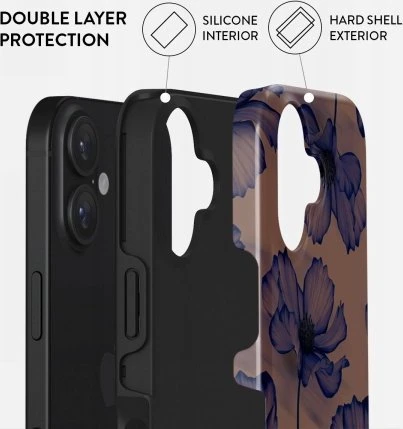 Apple Burga Velvet Night Tough Magsafe dėklas, skirtas iPhone 16 Plus