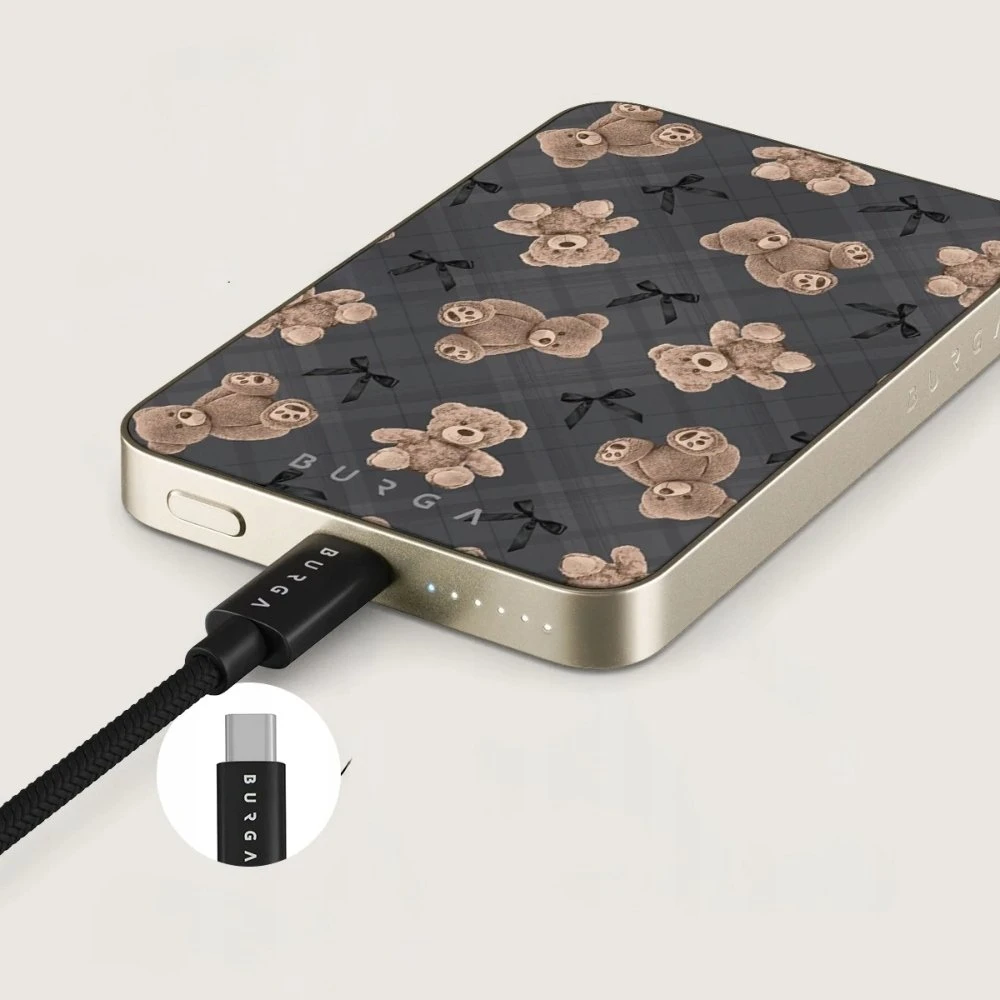 Burga Magnetic 5000 mAh bff auksinis