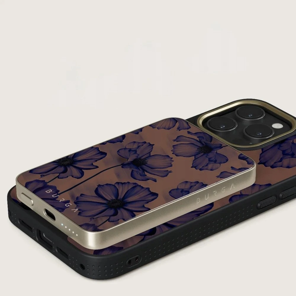 Burga Magnetic 5000 mAh velvet night auksinis