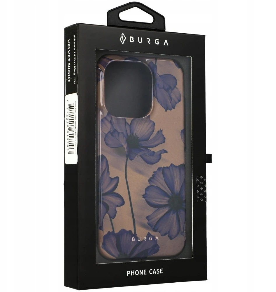 Burga Velvet Night Tough Magsafe dėklas, skirtas iPhone 14 Pro