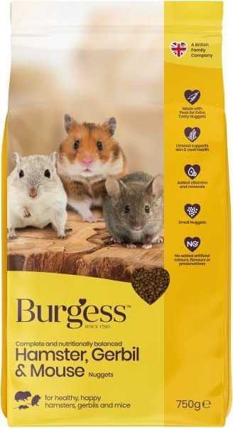 Burgess Žiurkėno smiltelės ir pelė 750 g