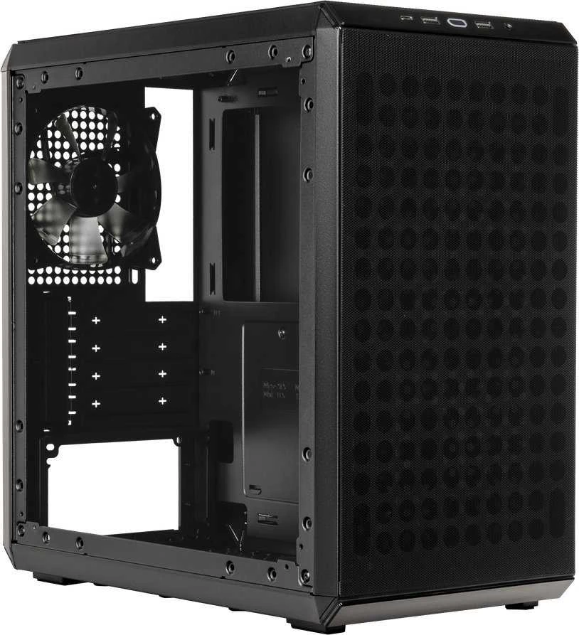 Cooler Master | Mini Tower kompiuterio dėklas | Q300L V2 | Juodas | Micro ATX, Mini ITX | Komplekte maitinimo blokas Nr