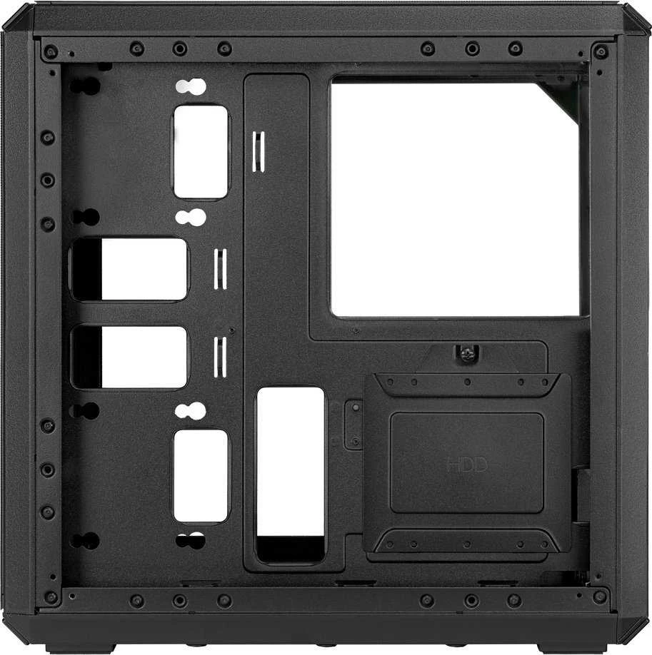 Cooler Master | Mini Tower kompiuterio dėklas | Q300L V2 | Juodas | Micro ATX, Mini ITX | Komplekte maitinimo blokas Nr