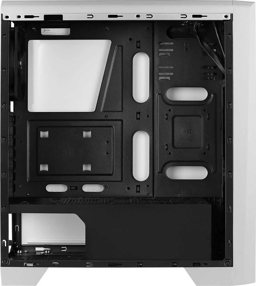 AEROCOOL AEROPGSCYLON-WH PC dėklas ATX be maitinimo šaltinio Aerocool CYLON RGB - USB3.0 Baltas