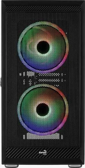 „Aerocool Graphite v3 Mid Tower“ – Juodas