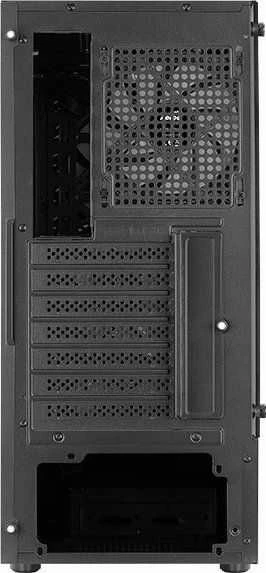 Aerocool Wave v3 Midi-Tower - juodos spalvos Window