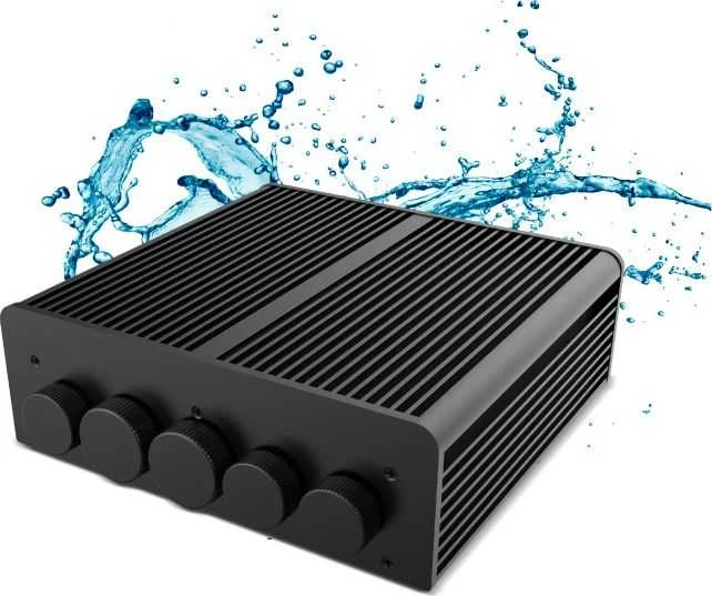 Akasa Fanless Pascal PX IP65 UCFF kompiuterio korpusas (Intel NUC), waterproof – juodos spalvos
