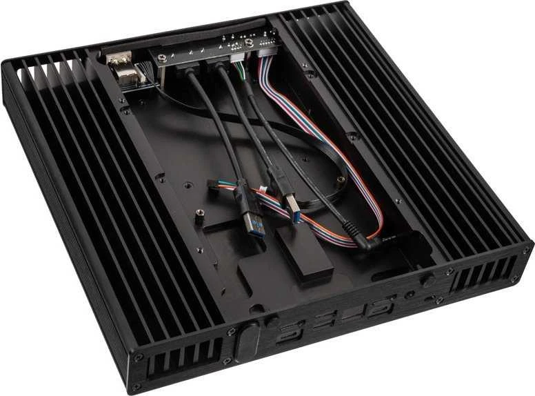 Akasa Plato WS UCFF dėklas (Intel NUC 11/12/13 Pro), OEM – juoda