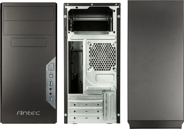 Antec VSK3000E-U3 kompiuterio korpusas „Midi Tower“ Juoda