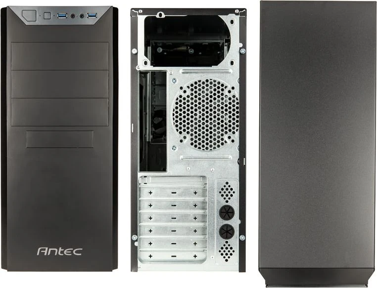 Antec VSK 4000E-U3 „Midi Tower“ medinis garsiakalbis